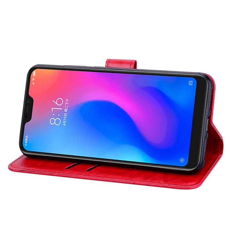 Xiaomi mi A2 Lite чехол TPU Защитный чехол Чехол-портмоне с откидной крышкой чехол для Xiaomi mi A2 флип чехол для Xiaomi mi A2 lite Red mi 6 Pro кожаный чехол