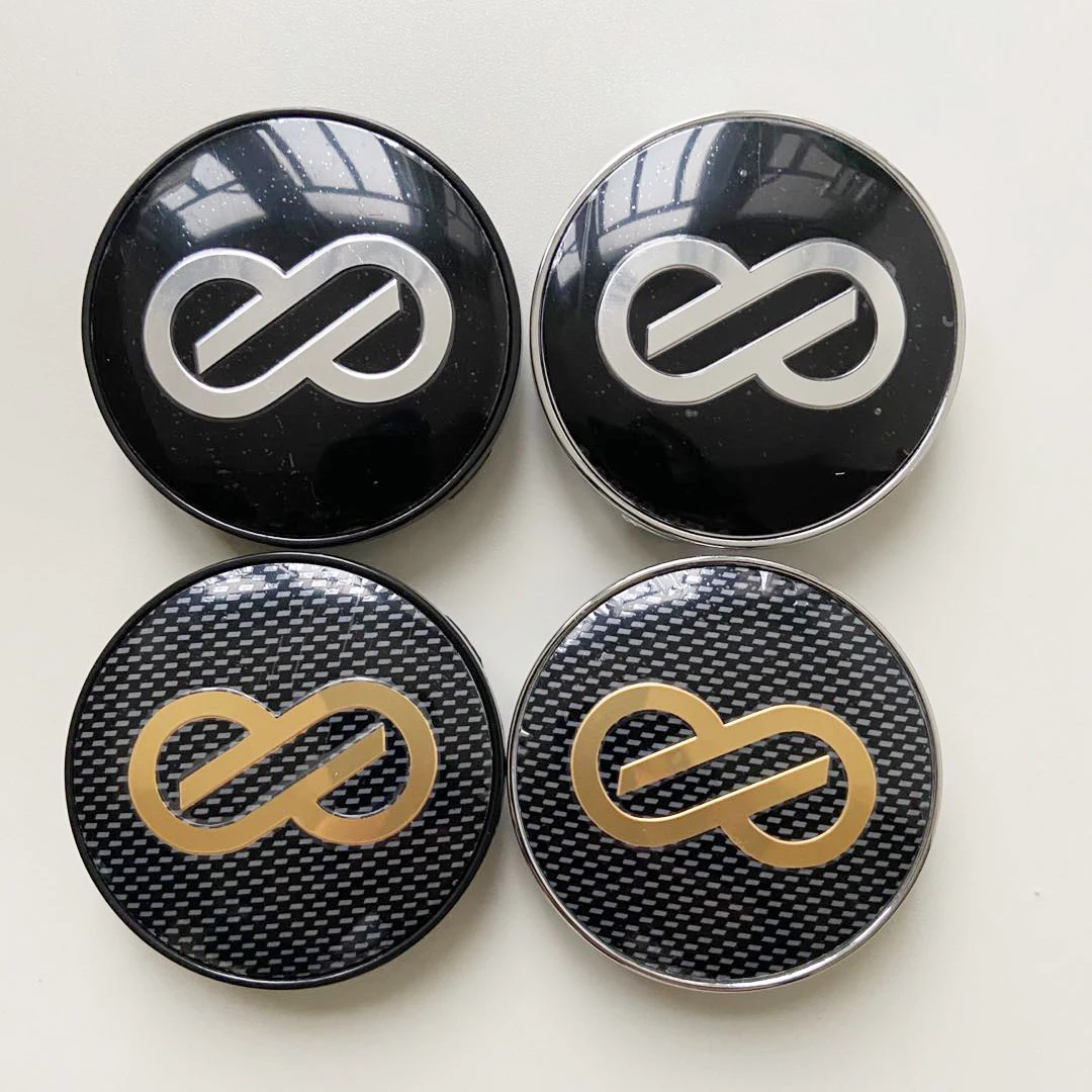 4PCS/Lot 68MM Auto Car Wheel Center Hub Caps for ENKEI Emblem