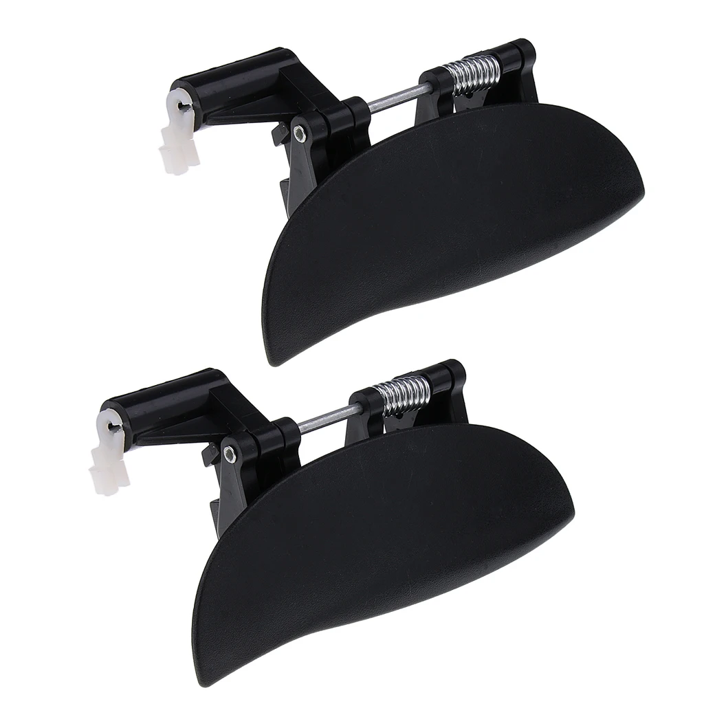 2PCS Brand New Front Exterior Left and Right Door Handles Fits for Hyundai Amica Atos