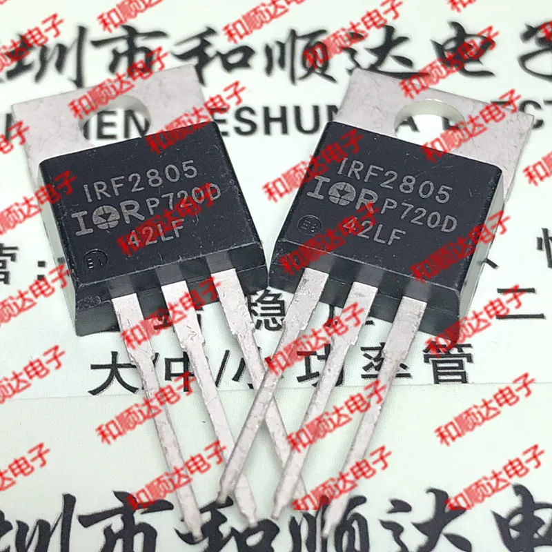 5 шт./IRF2805PBF IRF2805 O-220 55В 75A