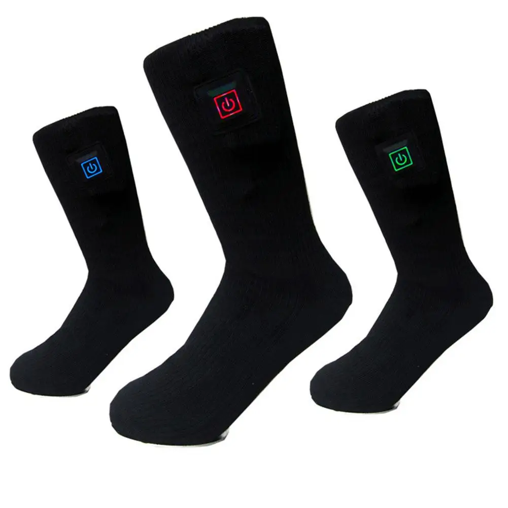 

Upgrade 1pair Rechargeable Battery Electric Heating Socks Socks Athlete's Foot Cracked Feet Cold Anti-freezing Warm Foot Socks