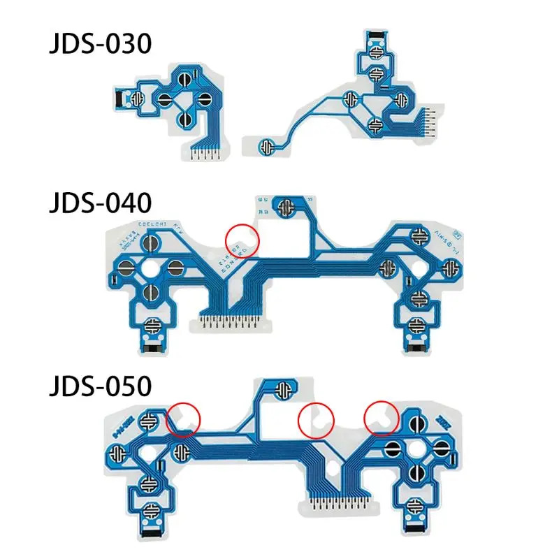 PS4 コントローラー プリント基板 新品導電性フィルム フレキ基盤  100枚 PS4 コントローラー プリント基板 新品導電性フィルム フレキ
