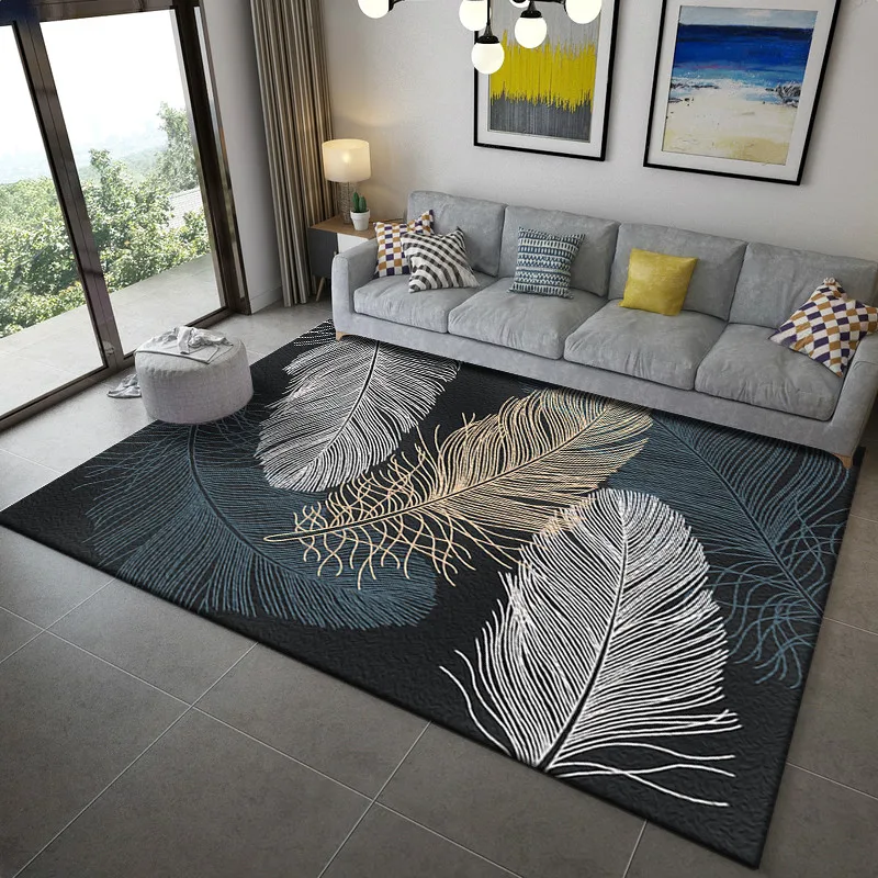 

Nordic modern minimalist tea table living room carpet tea table blanket bedside blanket full bedroom mat home