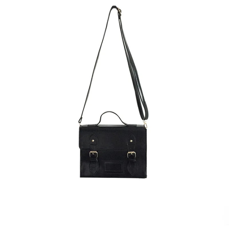  Fashion New Oil Pu Leather Women Messenger Bag Handbag Vintage Female Shoulder Retro Girl Student S - 32918866218