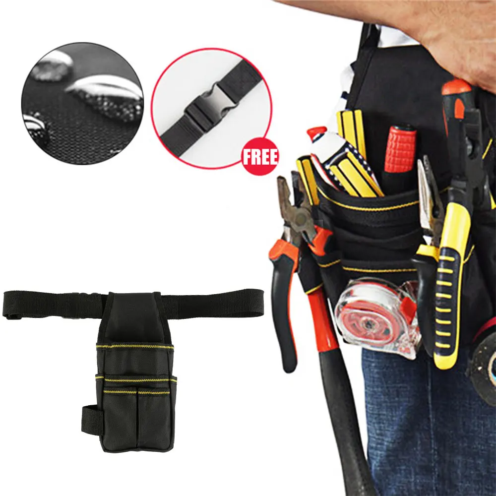 Professional Electrician Tool Bag Belt Oxford Cloth Waterproof Tool