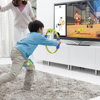 

2020 Adjustable Elastic Leg Strap Sport Somatosensory Sports Game Yoga Fitness for Nintendo Switch Ring Fit Adventure Game