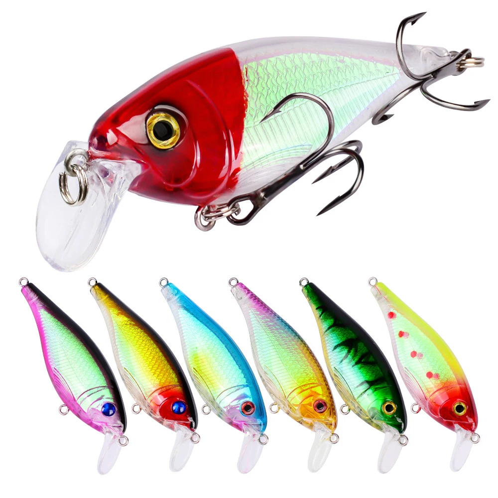 GLEEGLING 8Pcs/Lot Fishing Lure Peche Brochet 90mm Artificiali Pesca Mare 12.5g Swim Bait Fishing L