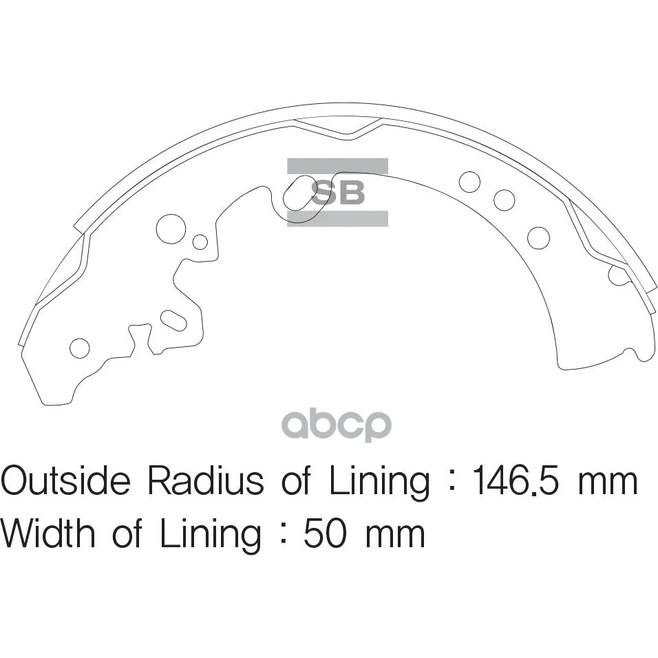Колодки Тормозные Задние Sangsin Brake Sa167 Sangsin brake арт. SA167