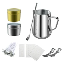 Diy vela crafting ferramenta kit diy velas artesanato ferramentas vela pavio vela que faz a ferramenta adequada para iniciante vela que faz a fatura