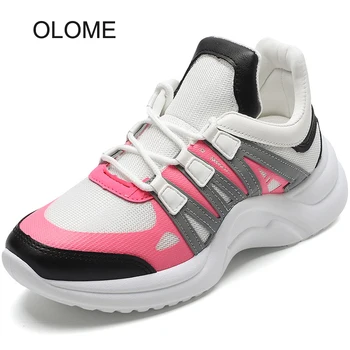 

2020Spring New Shoes Women Fashion Brand Sneakers Platform Female Leisure Trainers with Mesh Ladies Casual Chaussures Breathable