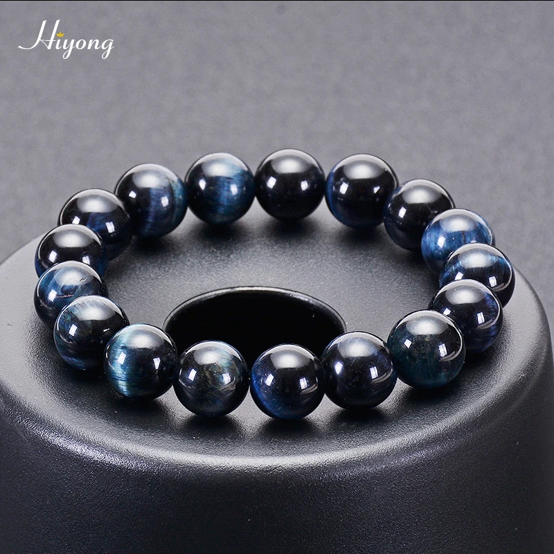 Deep Blue Tiger Eye Stone Bracelets For 
