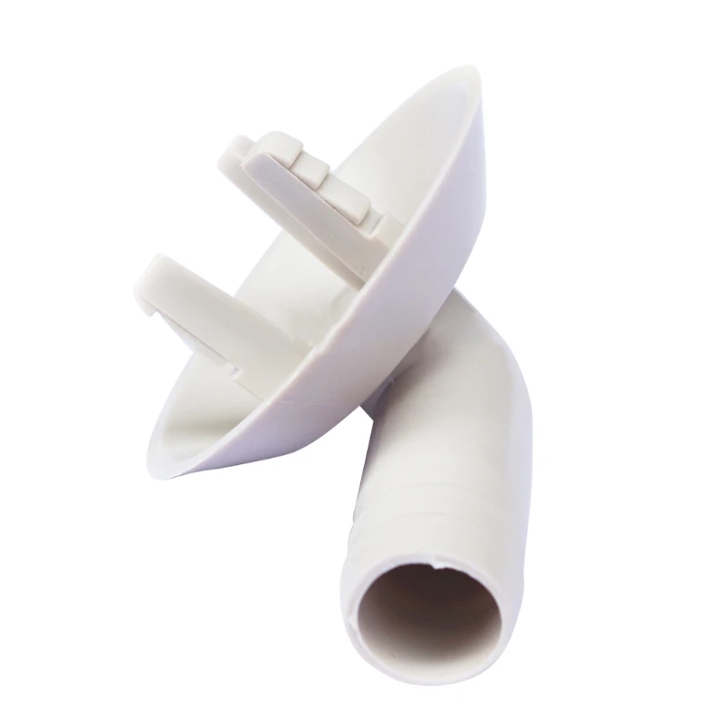 Air conditioner drain hose connector For air conditioner system drain hose connector Elbow 26mm/1.02in Three-jaw drain hose nozzle No leaking High tightness