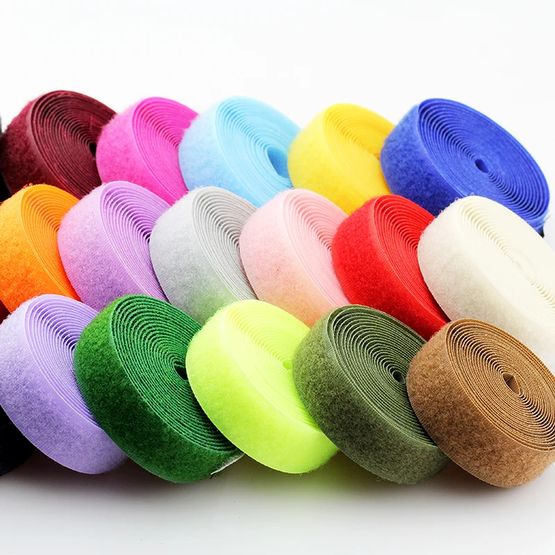 

2M 2.0cm Velcros No Adhesive Fastener Nylon Magic Tape Strip Sewing Accessory Hook and Loop