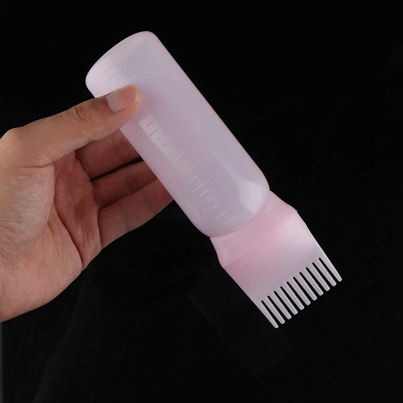 Hair Dye Applicator Bottle and Brush
