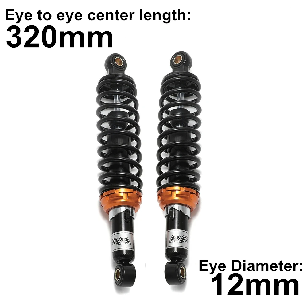 Motorcycle Parts 320mm 12.5'' Universal Motorcycle Air Rear Shock