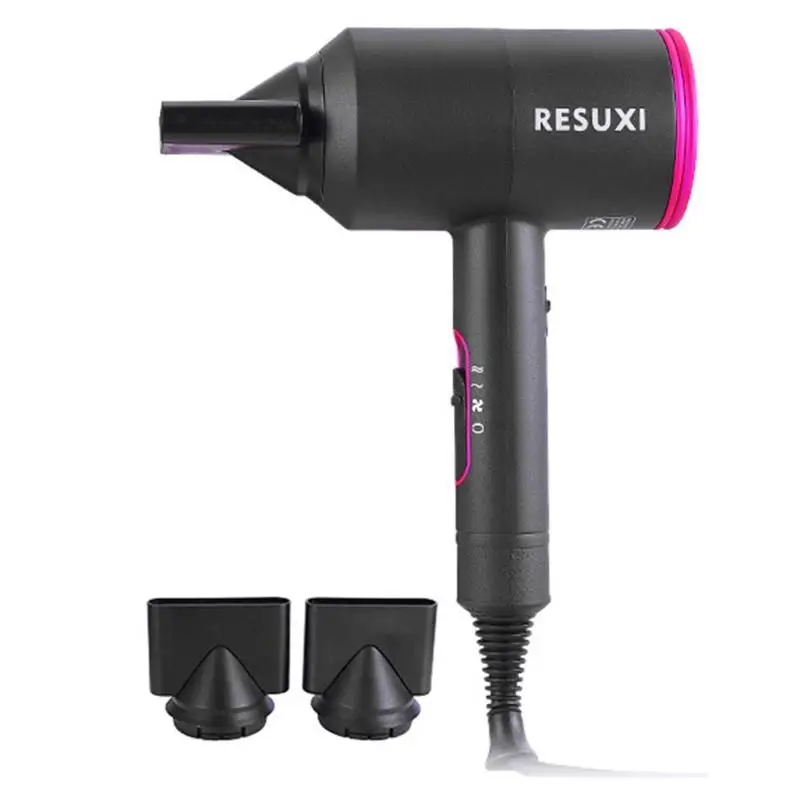 

RESUXI 3 Heat Setting Anion Quick Hairdryer T-type Warm Air Hair Blow Dryer