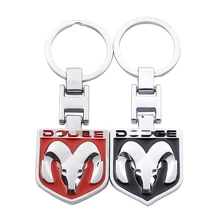3D металлический брелок автомобильный брелок авто брелоки для Dodge автомобильный брелок Подвеска внутренние аксессуары автомобильный Стайлинг