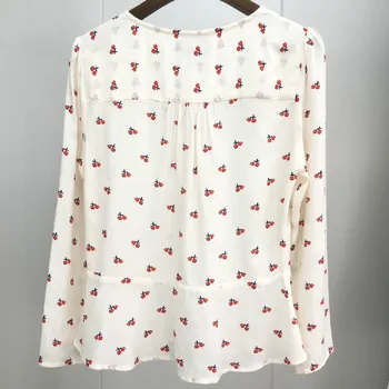 

Women Shirt Cherry Print Shirt