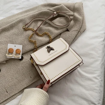 

PU Leather Women Contrast Color Leather Crossbody Bag Travel Handbag Fashion Simple Shoulder Messenger Bag Ladies Cross Body Bag