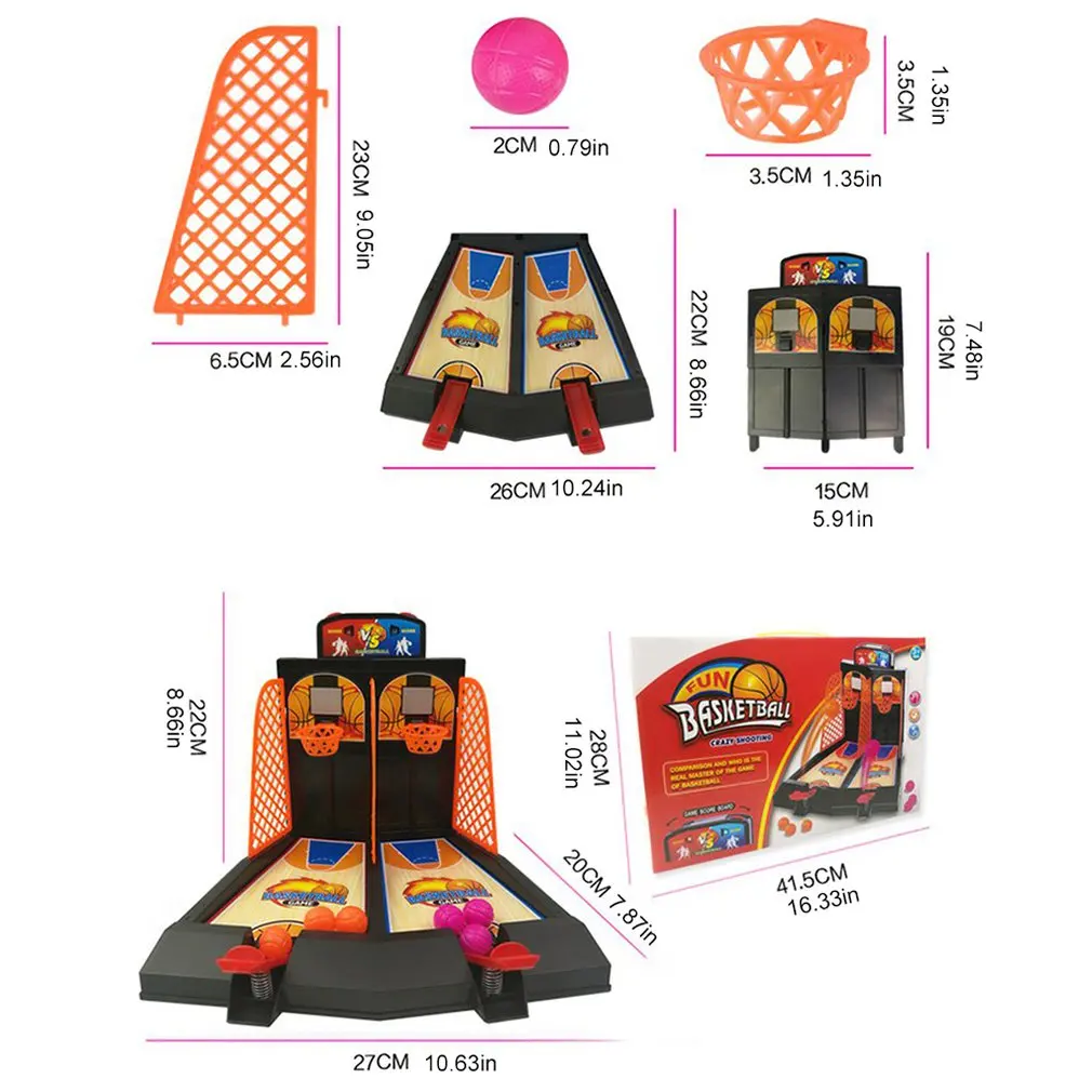 Для мальчиков и девочек, двойная игра в баскетбол, игрушка для детей, выталкивание пальцев, баскетбольная площадка, Настольная стрельба, игра для родителей и детей