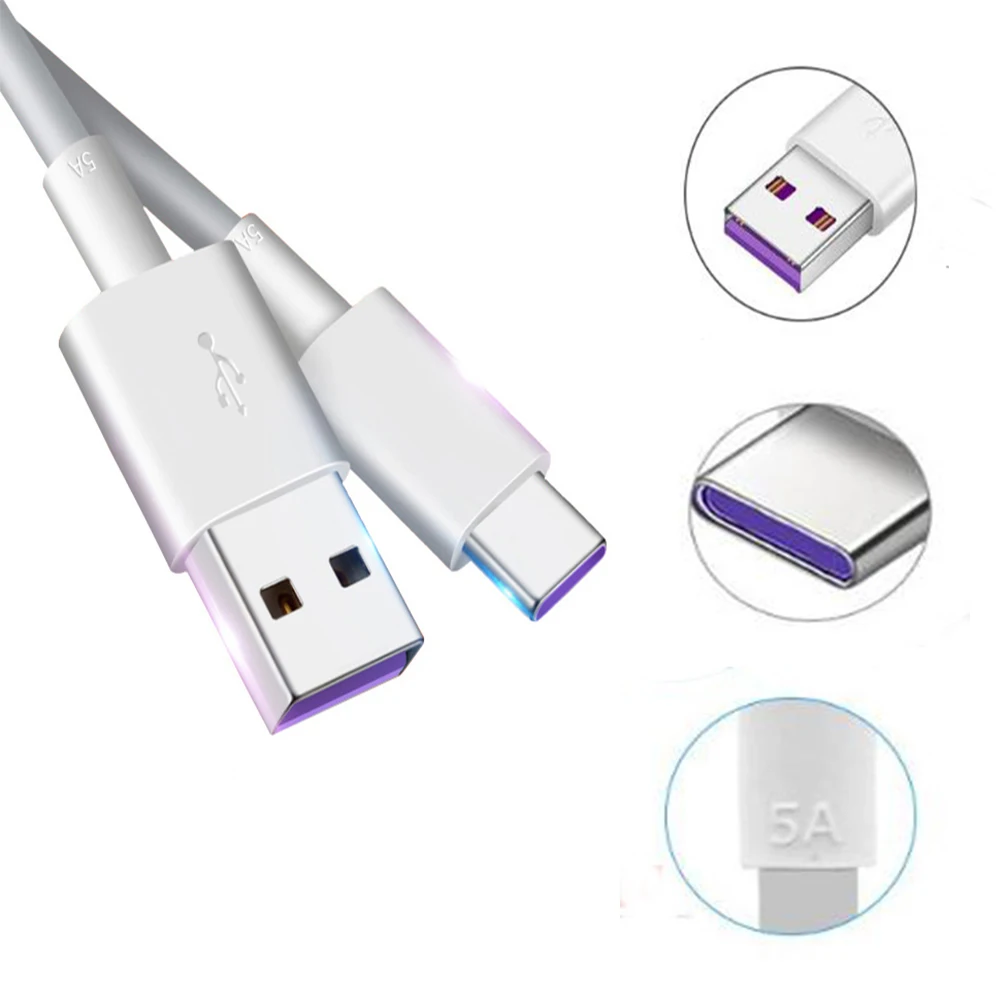 Супер зарядное устройство huawei, USB настенный адаптер для путешествий, Быстрый адаптер mate 30 mate 20X5G 20 10 9 pro RS P30 P20 P10 P9 plus Nova5