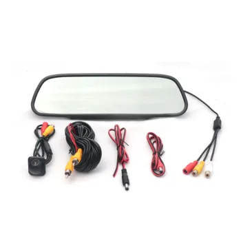 

Car Reverse Backup Rear View Camera + 5 inch Car Rear View Mirror Monitor For Mazda 3 Mazda3 Axela BM Sedan 2013~2016