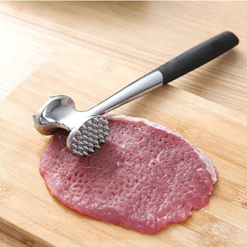 

Stainless Steel Meat Tenderizer Profession Hammer Fish Pork Steak Meat Tenderizer Cooking Tools Kitchen Tools Baking MM60CFYP