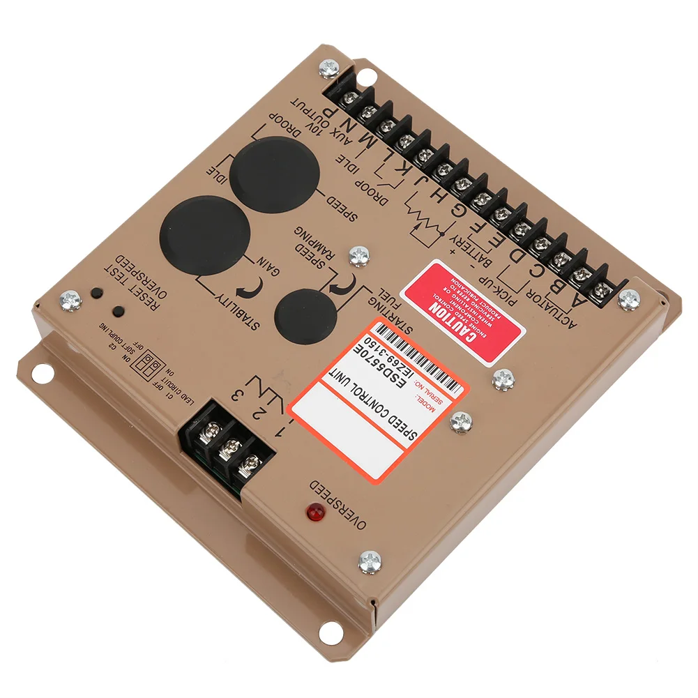 

Generator Accessories Speed Controller Regulator Governor Genset Parts Electronic ESD5570E for Generator Set