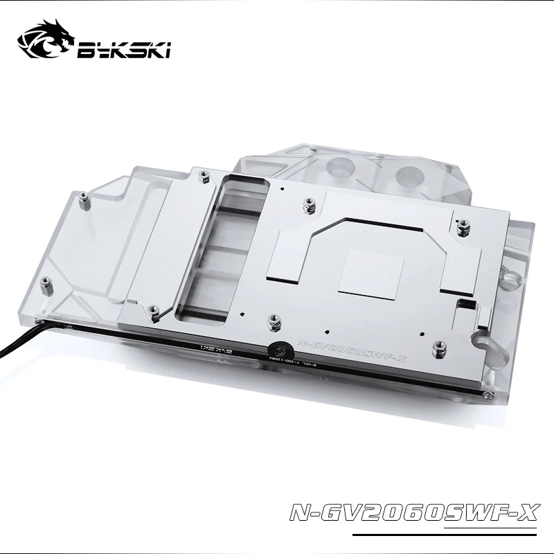 Bykski полный охват RGB/ARGB GPU водоблок для GIGABYTE RTX2070/2060 GAMING Super Windforce OC 8G видеокарта N-GV2060SWF-X