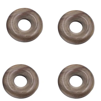 

4Pcs Wood Bag Clips Bag Sealer Doughnut Shape Gadgets igentes Snacks Food Clip Kitchen Storage Kitchen Tools
