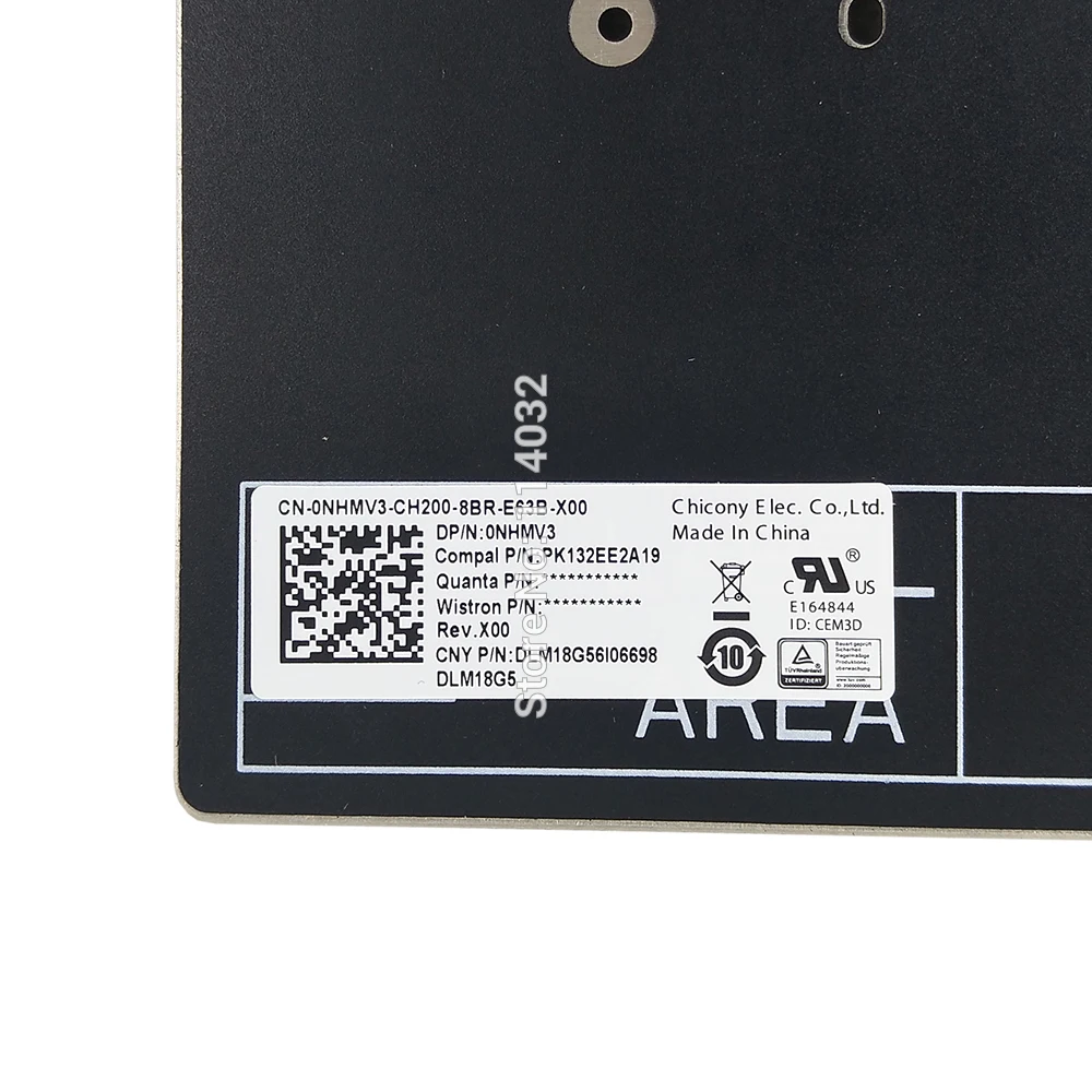 Italiano Teclado Italiano para Dell Latitude 5400 5401 5410 5411 7400 7410 7402 3400 Italiano Notebook pc 0nv3 Nhmv3 - Imagem 4