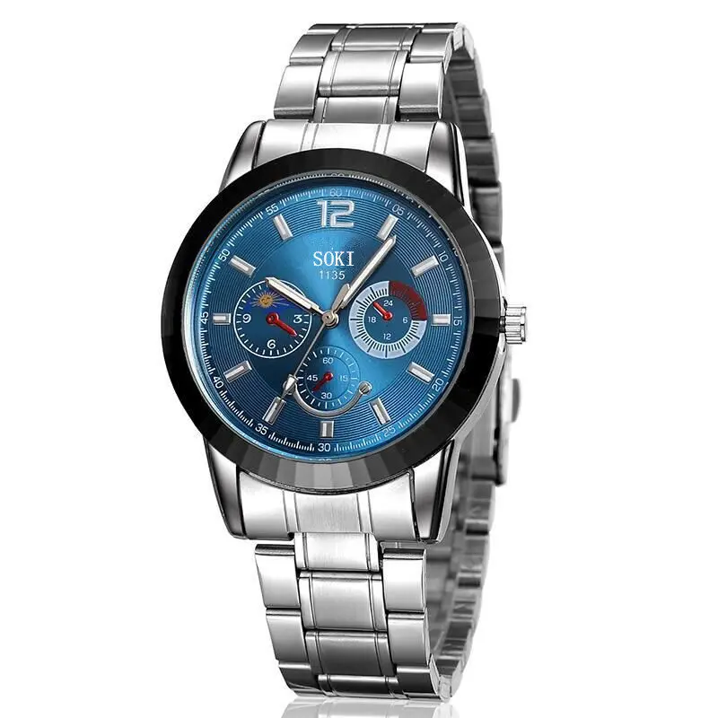 

Unique Military Clock Top Brand New Fashion luxury Quartz Watch Men Stainless Steel Man WristWatches relogio masculino 2020