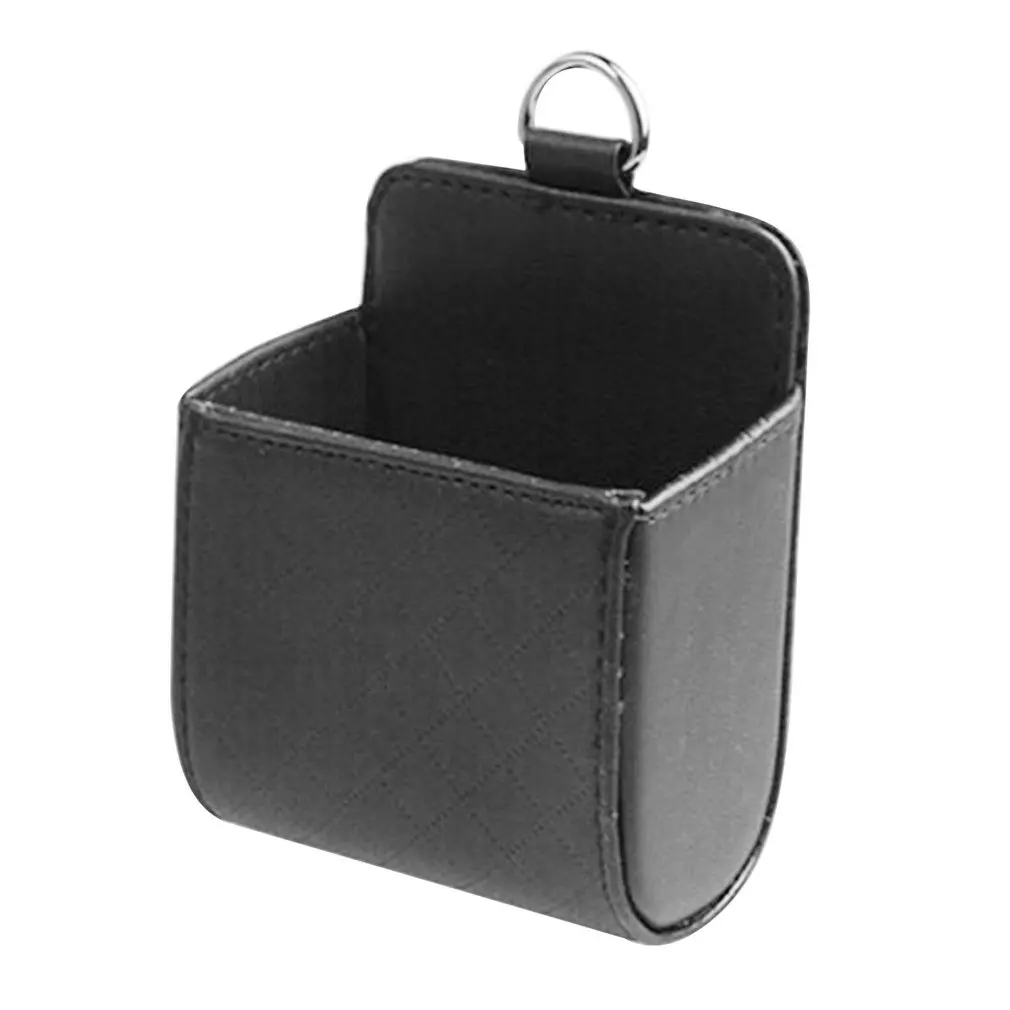 Car Plain Storage Bag Place in Air Conditioning Outlet Sundries Cell Phone Storage Pocket Car Organizer
