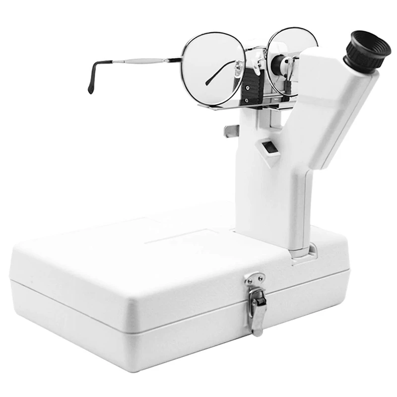 Портативный Lensmeter портативный Focimeter оптический Lensometer AA на