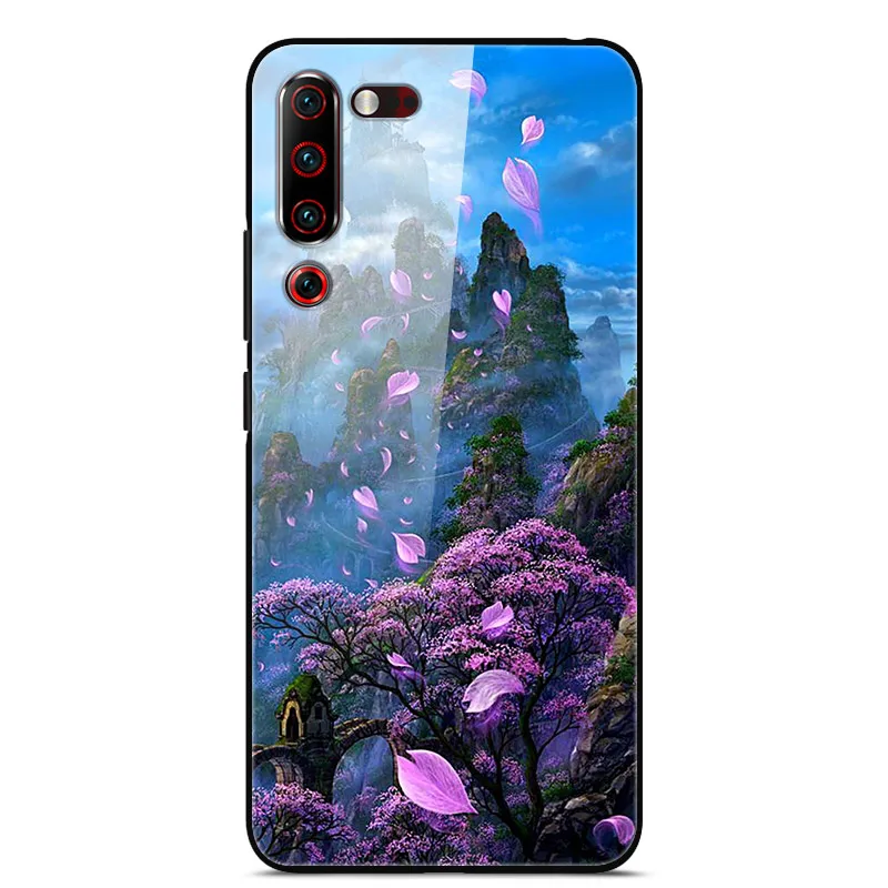 7 Для lenovo Z6 Pro Чехол Z6 Lite закаленное стекло жесткая задняя крышка чехол для телефона s Для lenovo Z6Pro Z 6 Z6Lite защитный силиконовый бампер - Цвет: 7