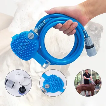 

Pet Bath Artifact Dog Cleaning Beauty Tools Pet Bath Massage Spray Shower Dog Washing Wonder Spray Nozzle