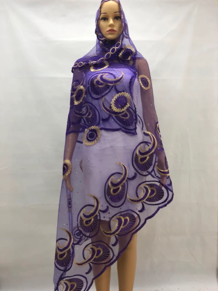 

Новый Африканский исламский хиджаб Дубай Рамадан сеть хиджаб Пашмина чрезвычайно мягкий тюрбан женские обертывания ScarfHB058