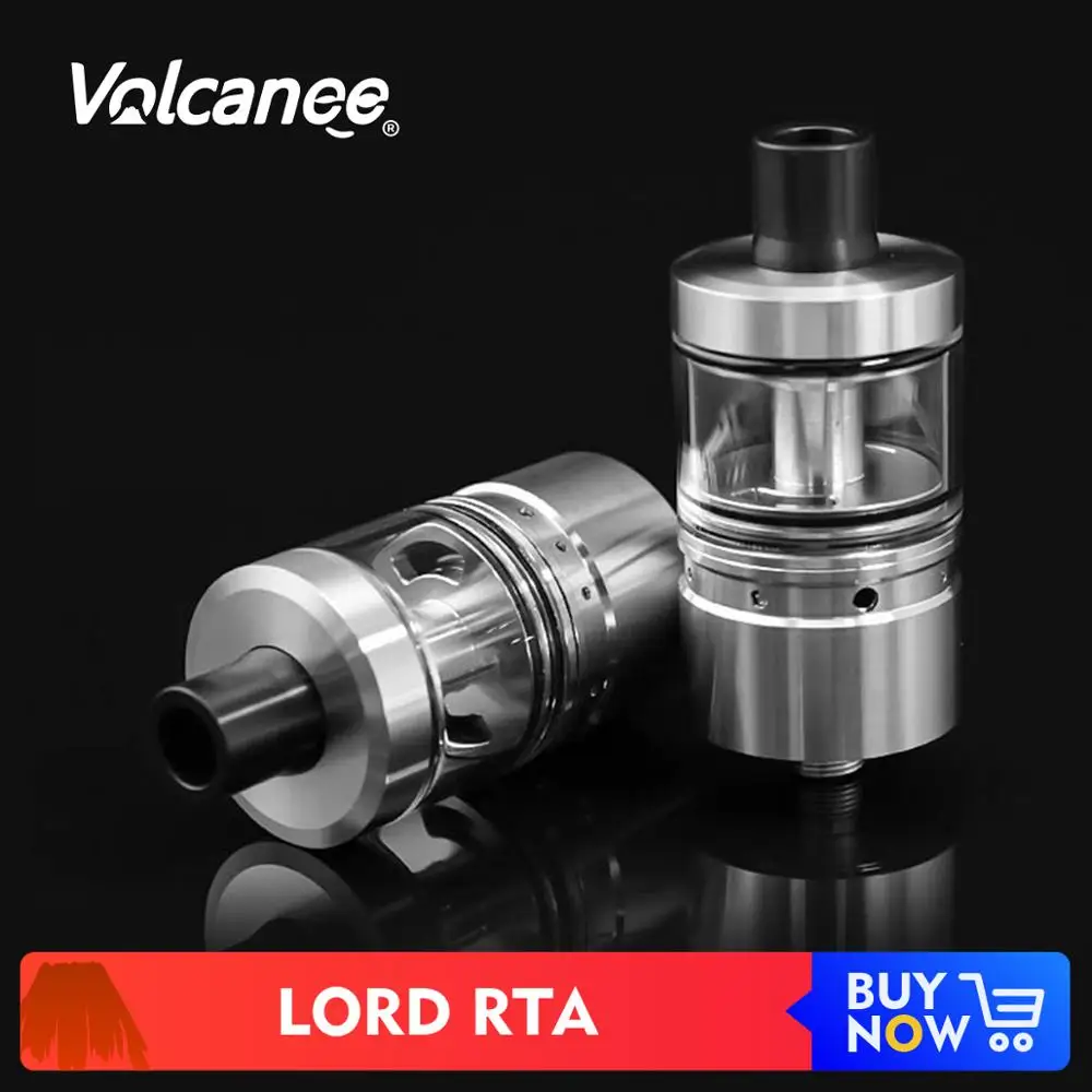 Volcanee SXK LORD MTL RTA диаметр 22 мм односторонний воздушный поток с одной катушкой для