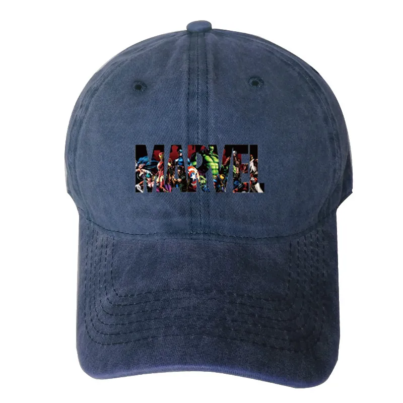 

Adjustable Men Women Hip Hop Dad Hat Trucker Dropshipping Wholesale Trump Hat Snapback Cap MARVEL Cotton Baseball Cap custom