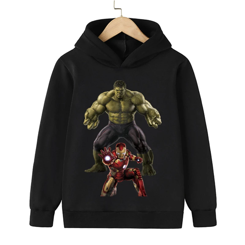 Children Boys Girls Sweatshirt Baby Hulk Superhero Print Pullover Fall Winter Top Long Sleeve Children S Cotton Casual Boys Clot Hoodies Sweatshirts Aliexpress