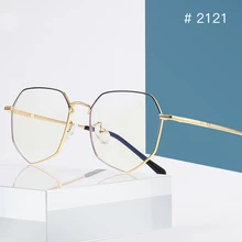 Новое анти-blu-ray модное многоугольное компьютерное зеркало, студенческое Трендовое плоское зеркало 2121