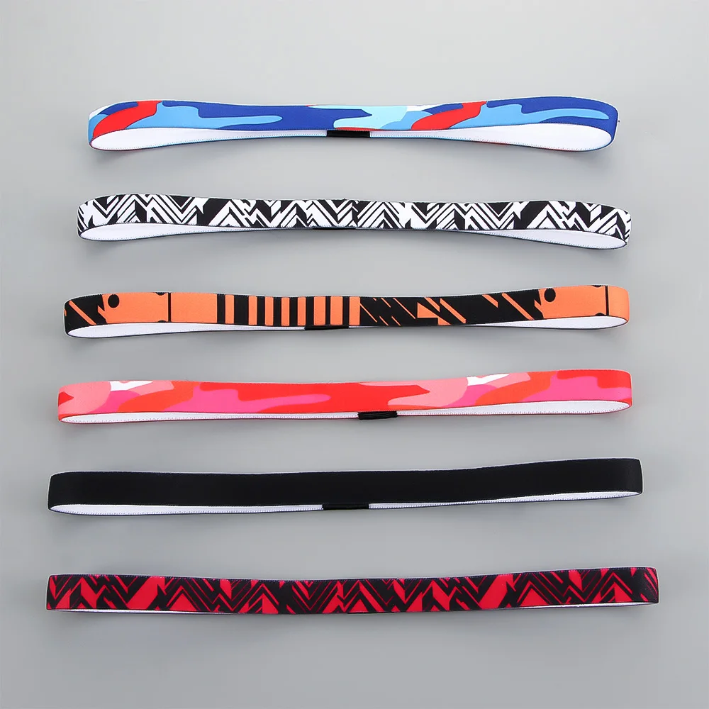 Sport Hairband Running Head Band Sweat Anti-slip Elastic Biking Sweatband Bands Headbands for Women Men Badminton Hair Grip sports hair band sports headband sports sweatband