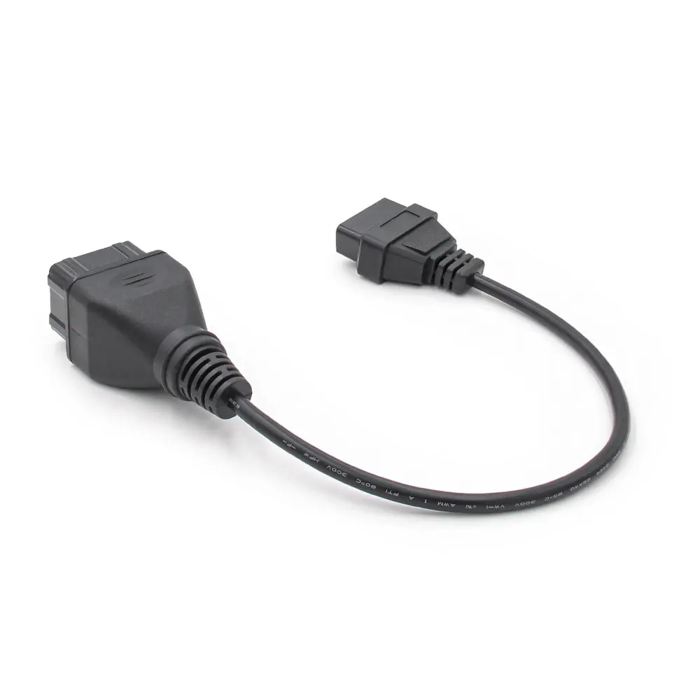 Диагностический кабель OBD2 для дизельного грузовика 12 контактный разъем
