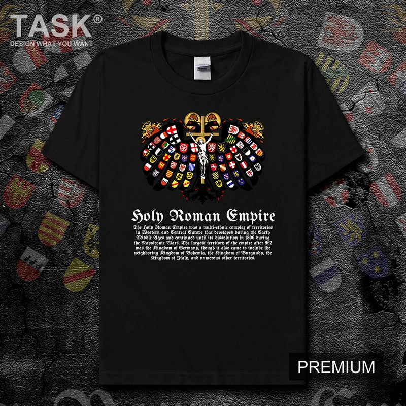Holy Roman Empire of The German Nation T-Shirt Cotton O-Neck Short Sleeve Men's T Shirt New Size S-3XL | Мужская одежда