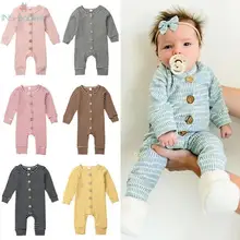 

Autumn Baby girl clothes Winter NewBorn Baby romper for boys cotton long sleeve knitted jumpsuit Christmas Toddler Costume 3-18m