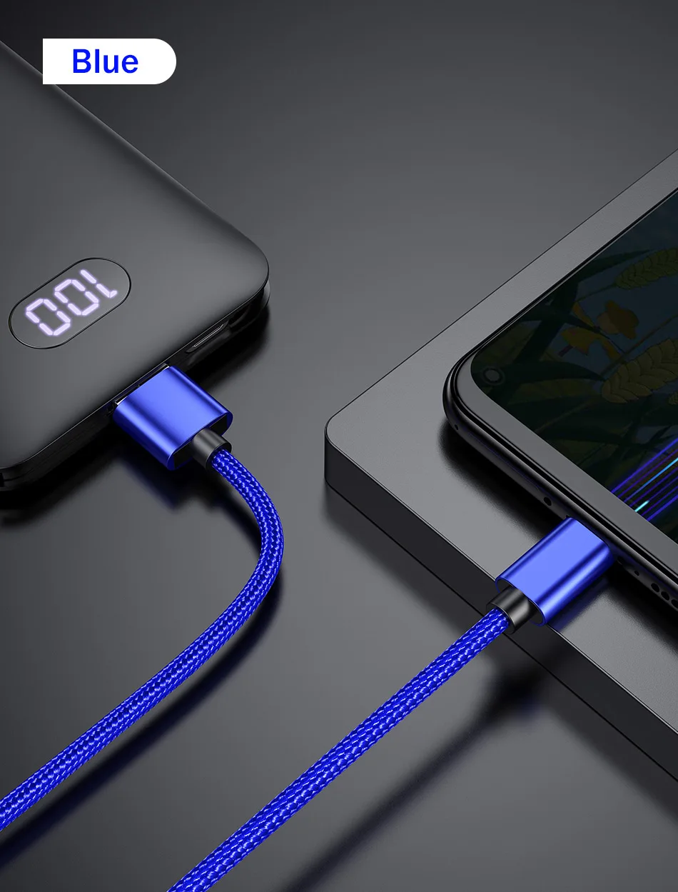 Rock Micro USB кабель 3A Быстрая Зарядка Кабель Microusb для samsung Xiaomi huawei Android мобильный телефон провод адаптер