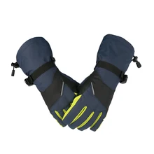 Открытый зимний ветрозащитный Теплый лыжи коньки сноуборд перчатки мотоцикл езда Велоспорт Guantes