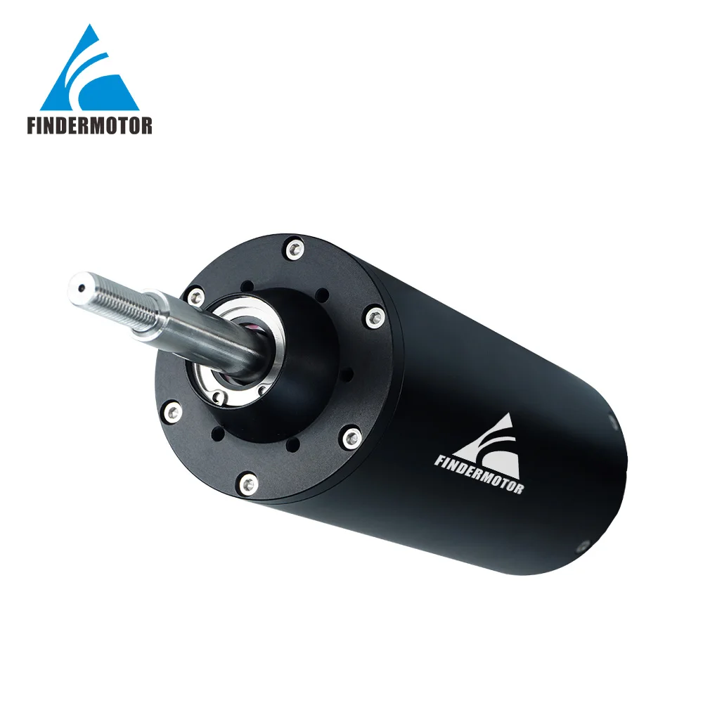 Водонепроницаемый бесщеточный мотор FINDERMOTOR 65161 6000 кв/кв Вт с резьбовым валом для