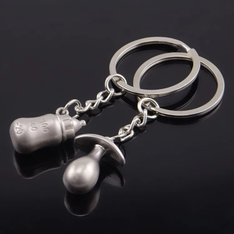 Lovers Key Пряжка интерес бутылочка соска Ключ Пряжка брелок