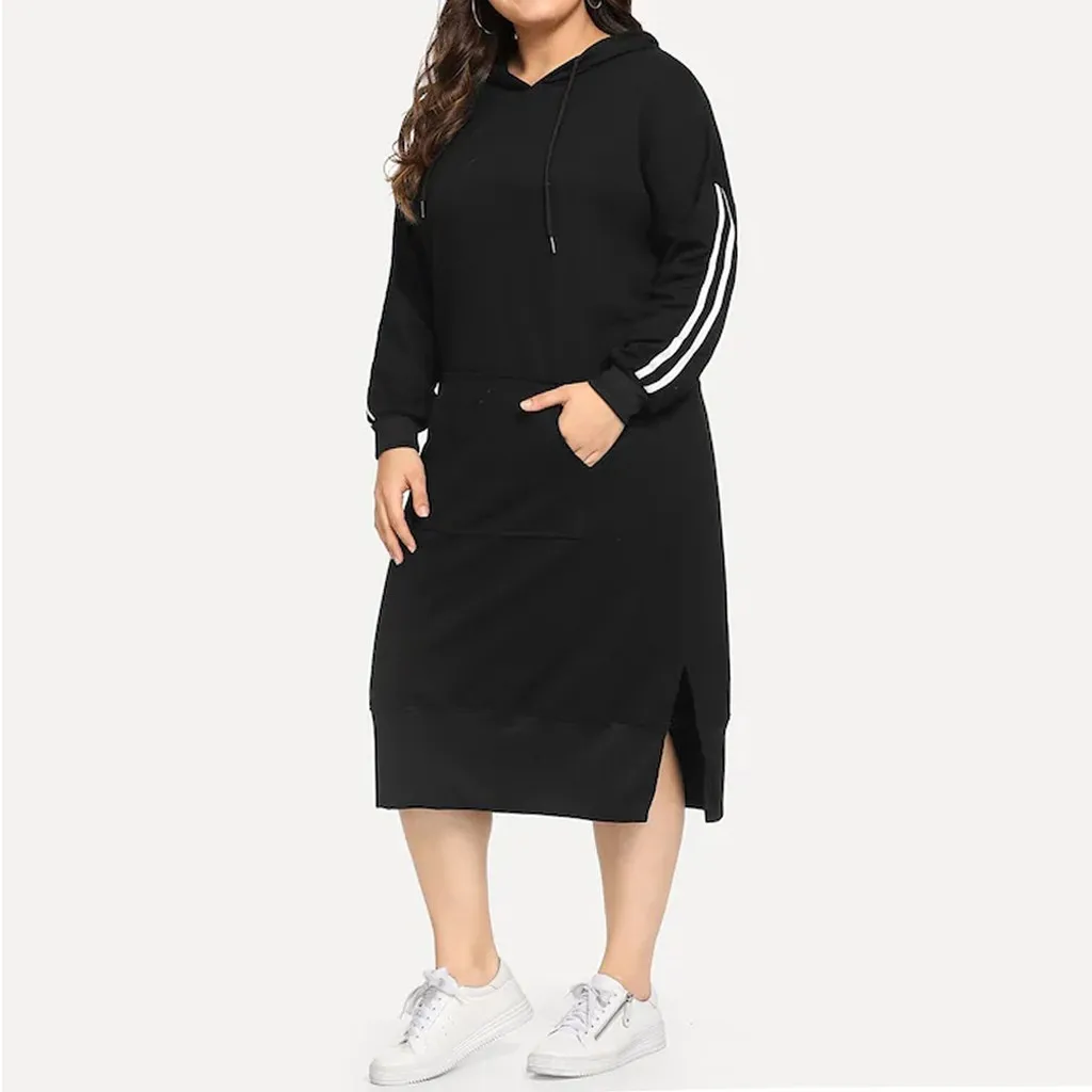 

Women Plus Size Strip Button Blouse SweaterShirt With Round Neck Long Sleeves 2019 New Sweatshirts Pullover 9.12